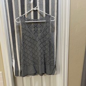 SHEIN Curve Gray Knit Top